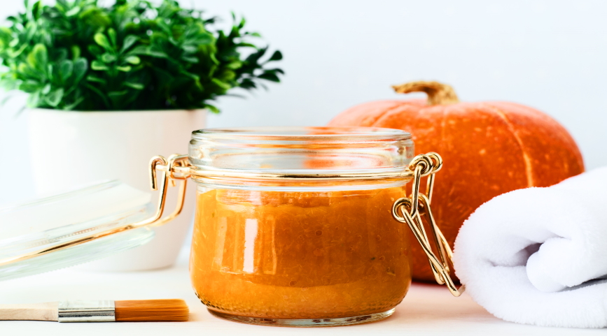 DIY PUMPKIN FACE MASK RECIPE