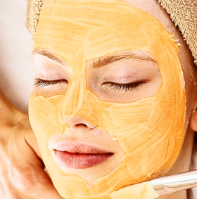 pumpkin face mask